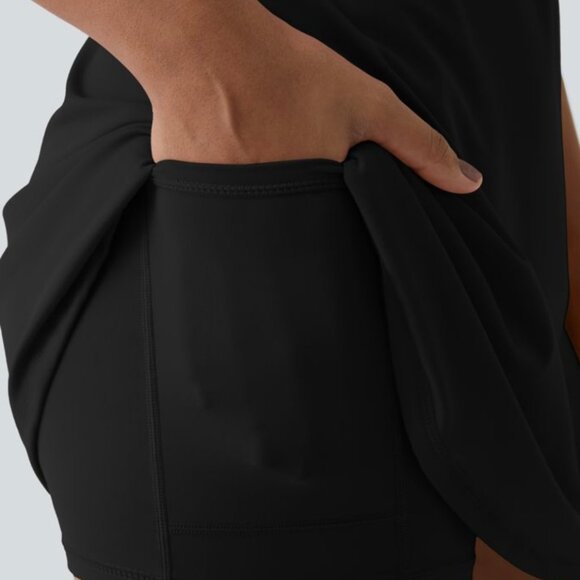 Halara Softlyzero™ Plush Backless Active Dress-Easy Peezy Ed - Picture 7 of 9